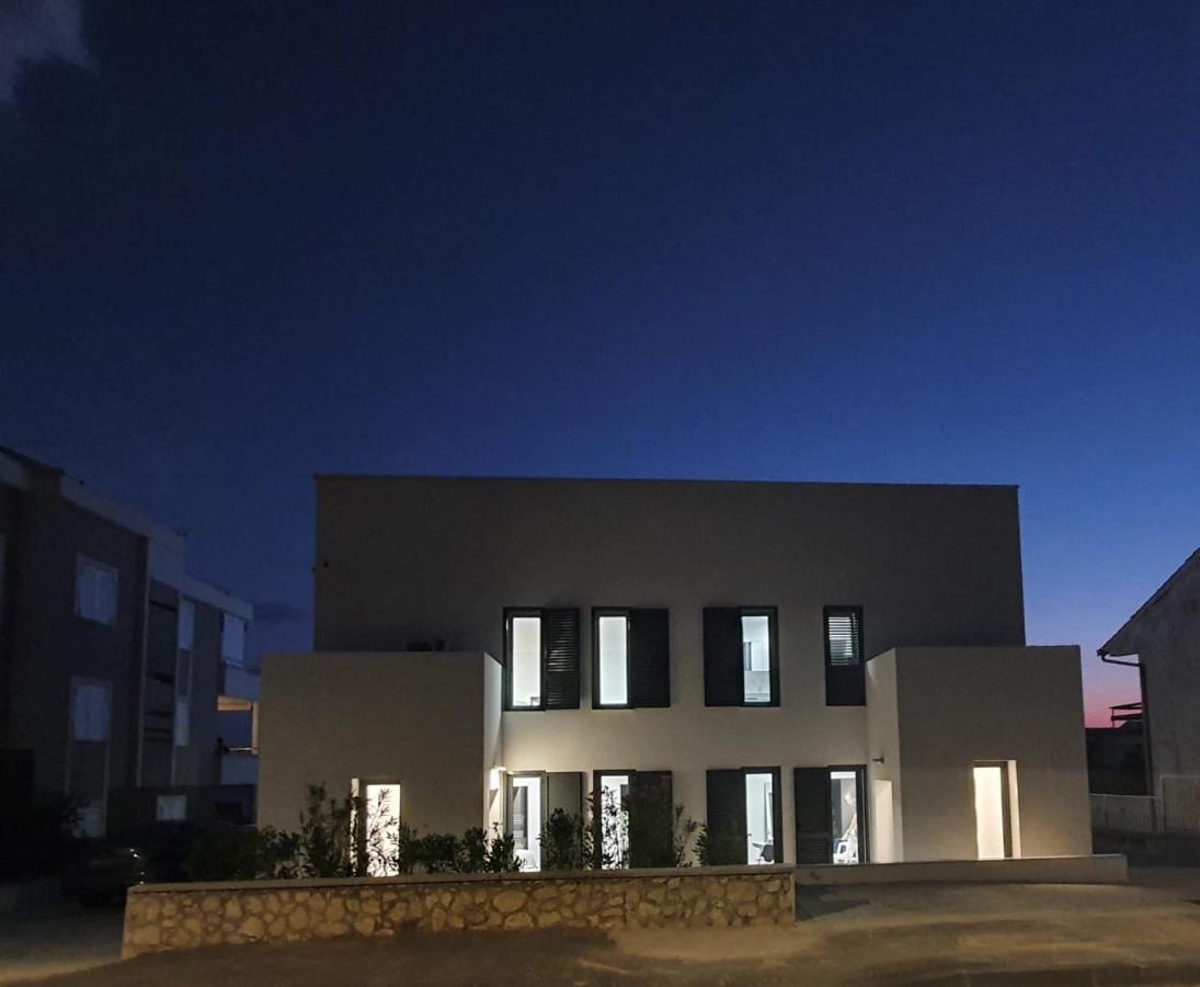 Villa Aquamarine Apartments Novalja Kültér fotó