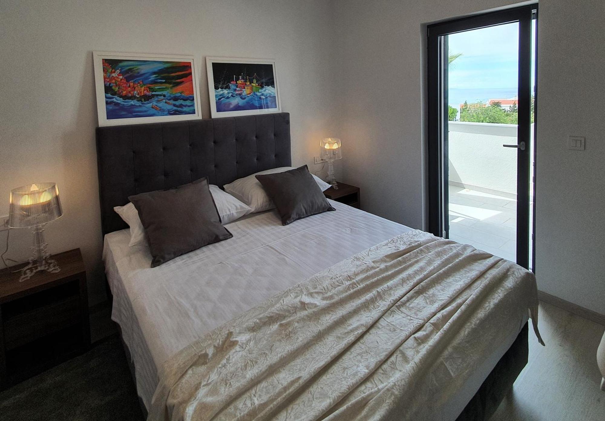 Villa Aquamarine Apartments Novalja Szoba fotó